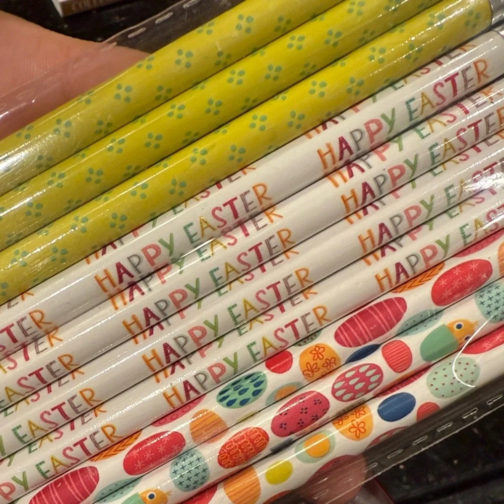 BUNDLE of 4 ITEMS Colorful Party Invitation Sets 3 + a pack of 10 pencils
